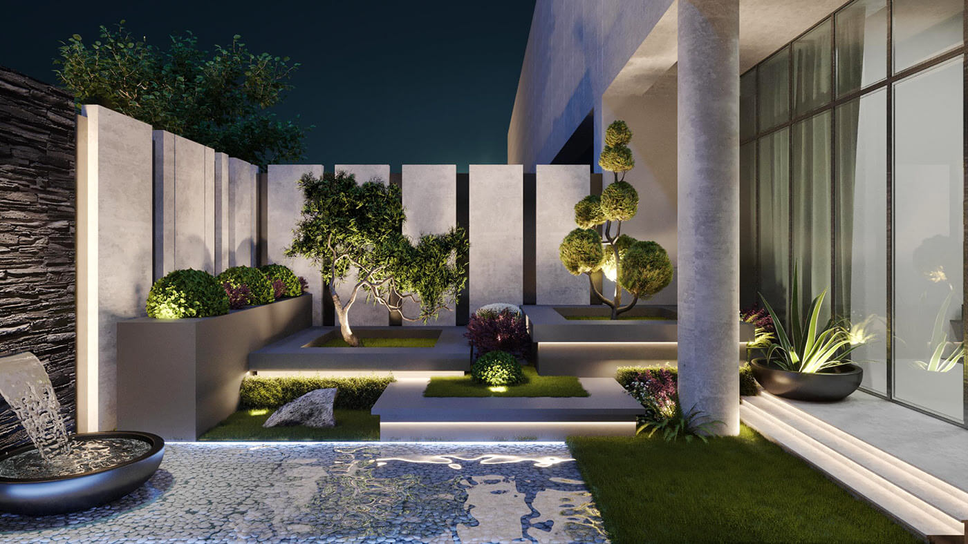 Thiết kế sân vườn Lâm Đồng đẹp, thi công trọn gói uy tín