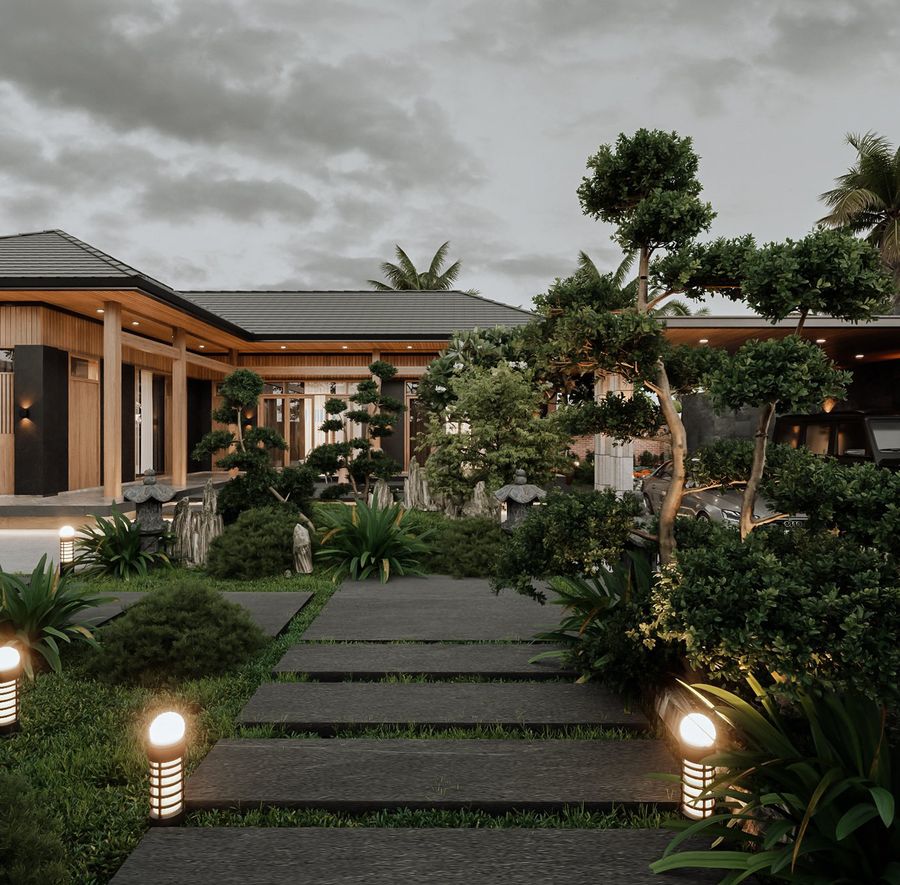 Thiết Kế Cảnh Quan Sân Vườn Biệt Thự Bảo Lộc 2026