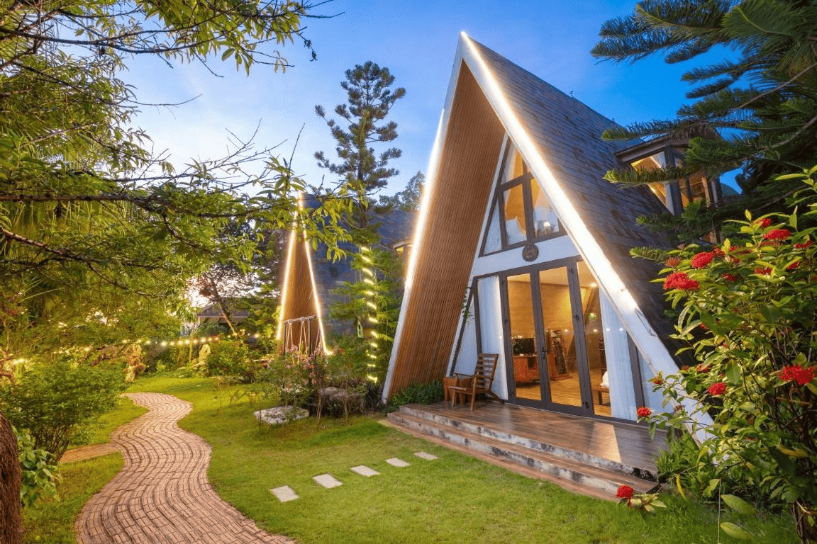 Thi Công Sân Vườn Homestay Bảo Lộc Đẹp Thu Hút Khách