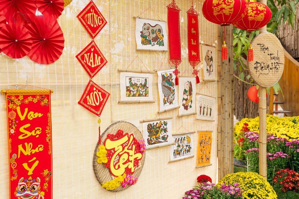 Trang trí tết TAS - The American School 5